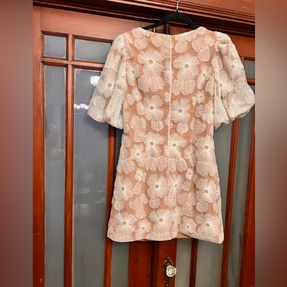 Elliatt “The New Bride” Bellamy Bridal Dress – Embellished Mesh, Puff Sleeves - Picture 7 of 8